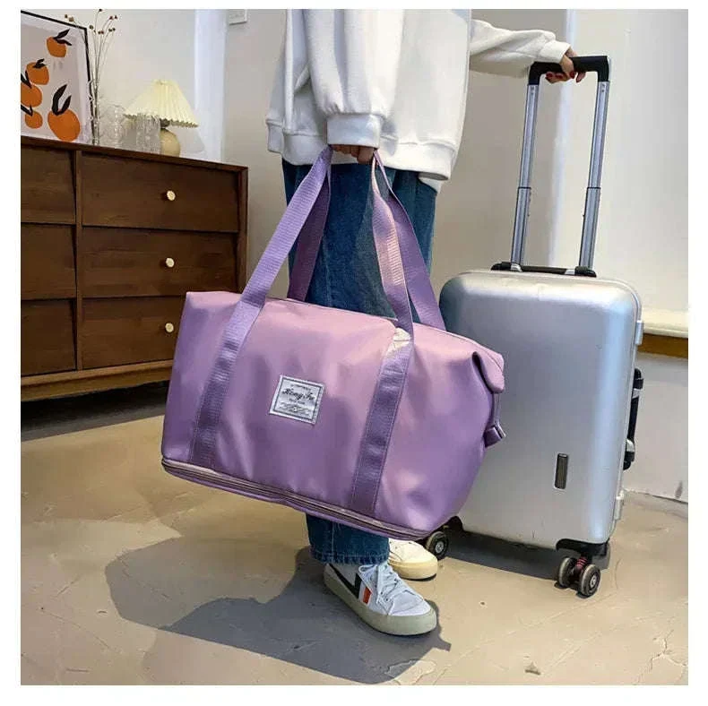 Large-Capacity Travel Bag for Women with Handle - Image 21