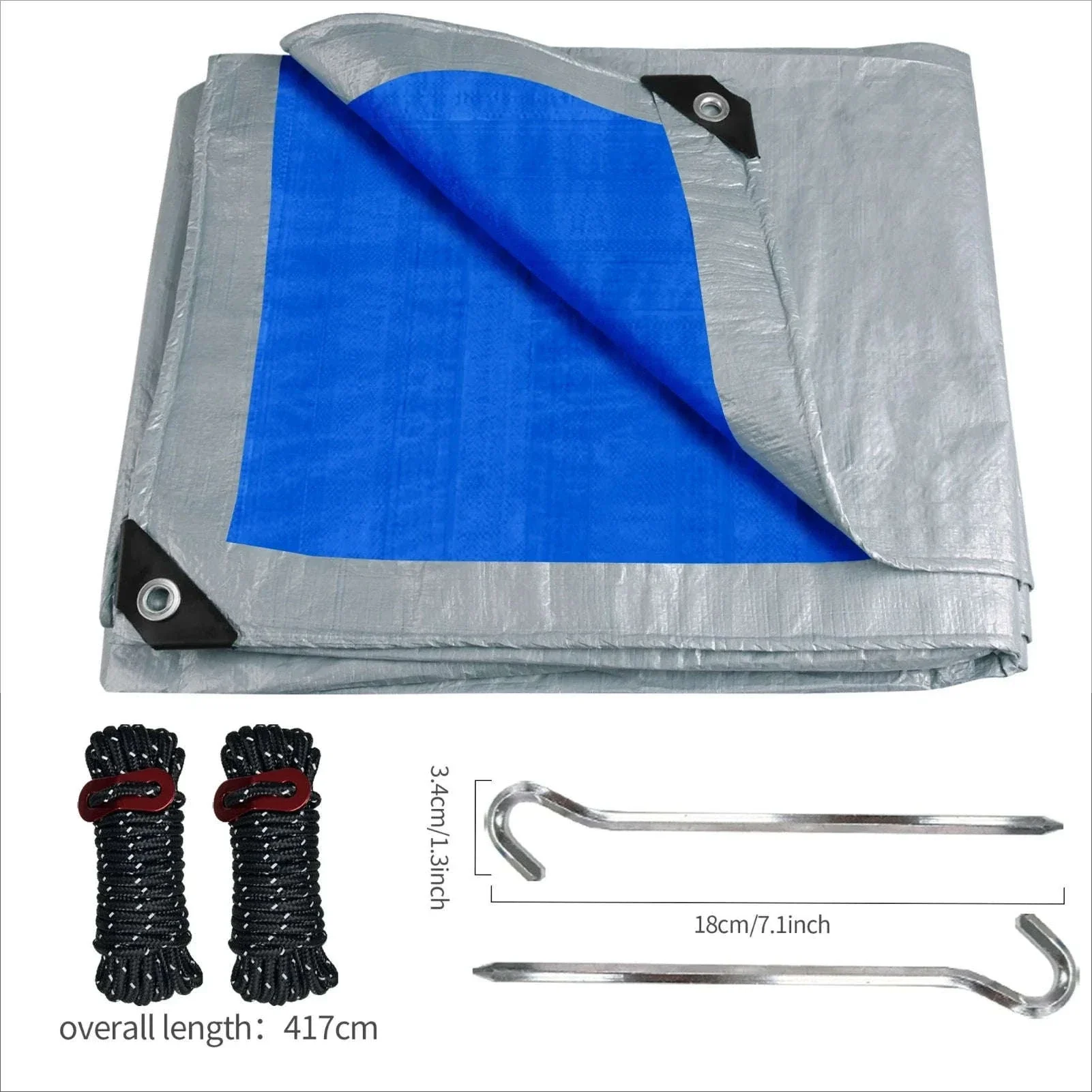 Waterproof Heavy Duty Tarpaulin Outdoor Cover - Image 20