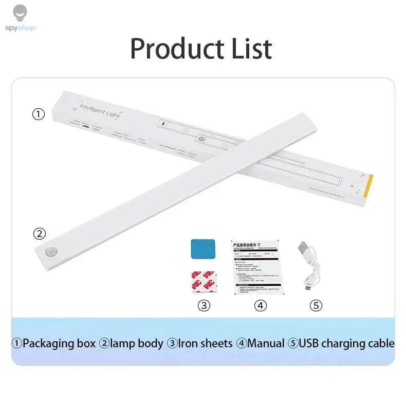 LED Cabinet Light with Motion Sensor, Rechargeable and Slim - Image 17