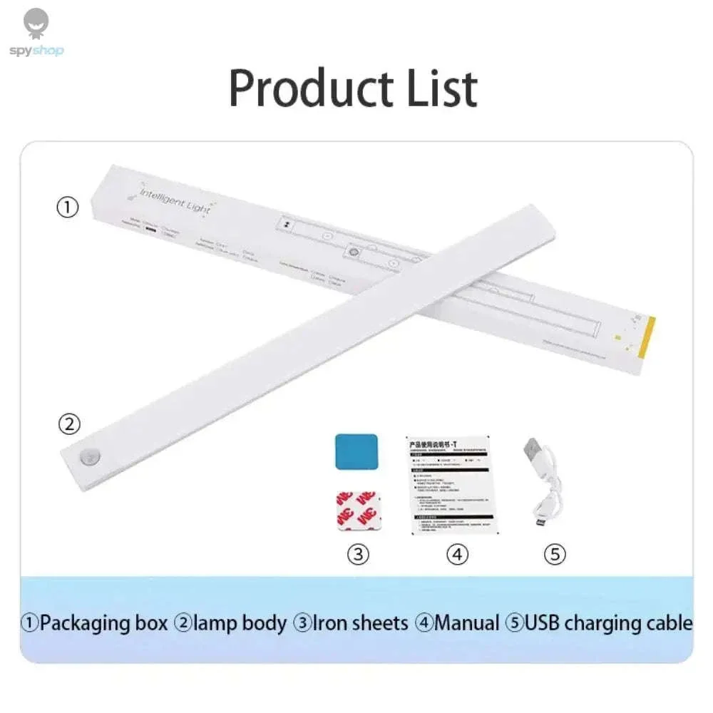 LED Cabinet Light with Motion Sensor, Rechargeable and Slim - Image 6