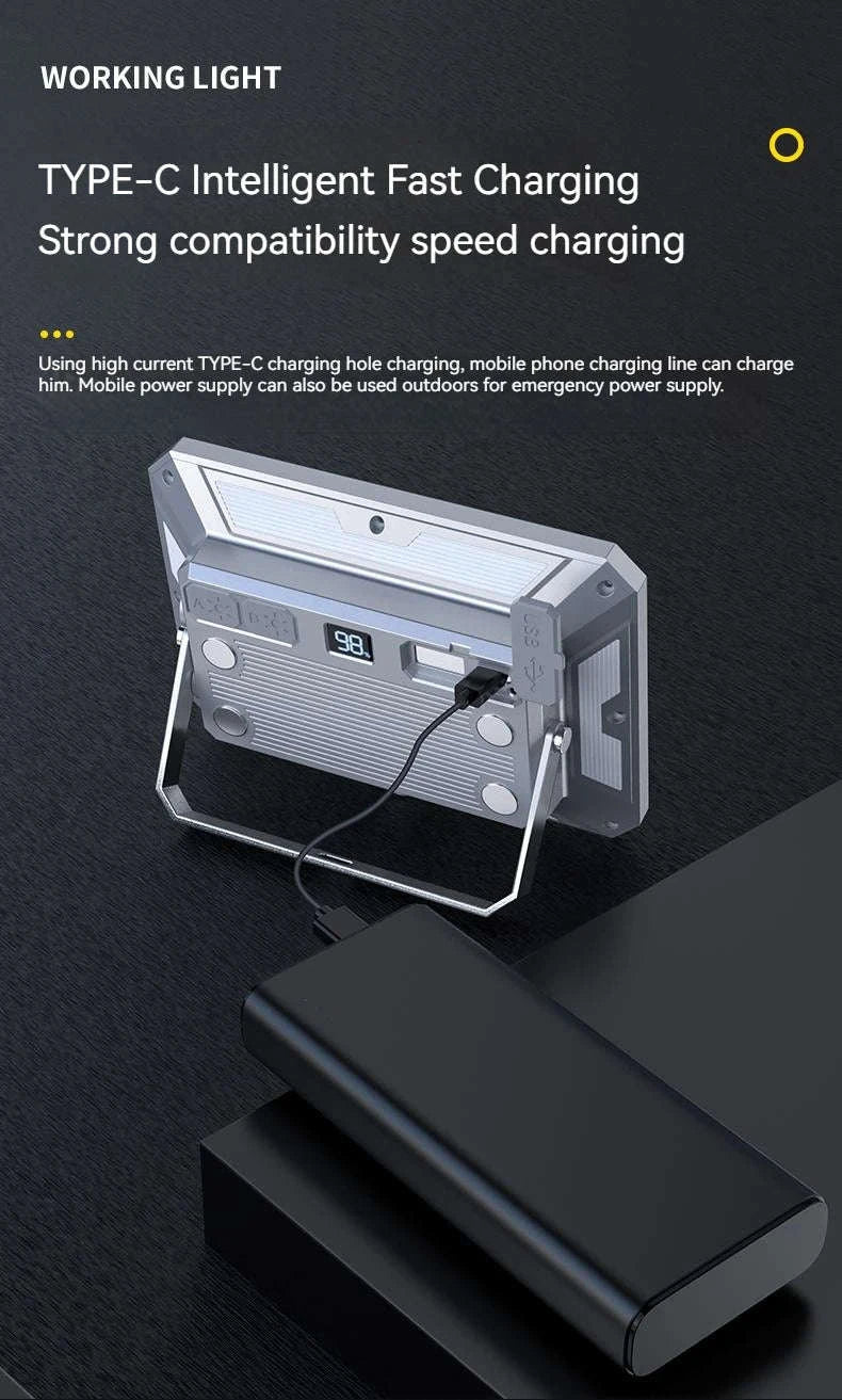 Rechargeable LED Camping Lantern with USB Output and Magnetic Base - Image 21