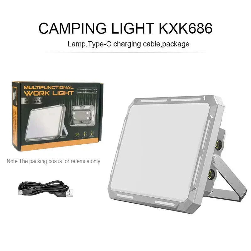 Rechargeable LED Camping Lantern with USB Output and Magnetic Base - Image 26