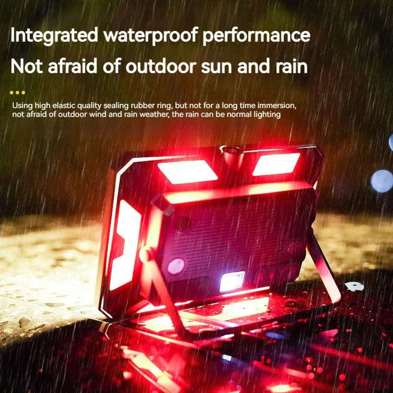 Rechargeable LED Camping Lantern with USB Output and Magnetic Base - Image 4