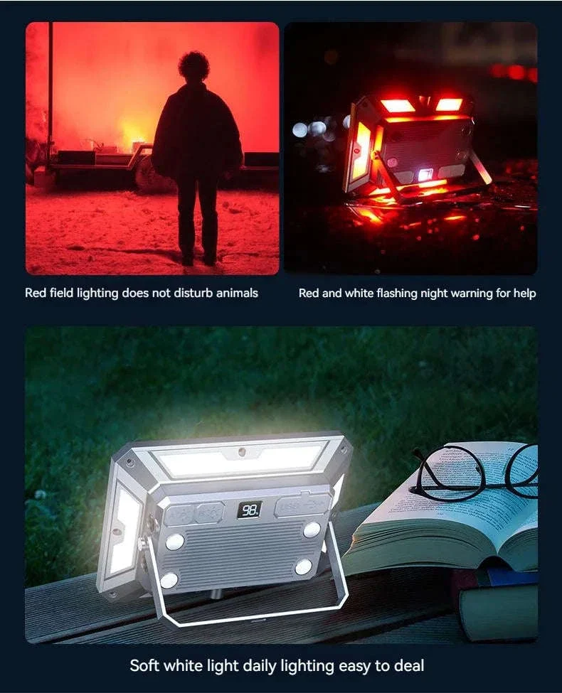 LED Camping Lantern with 1000 Lumens and Type-C Recharge - Image 18