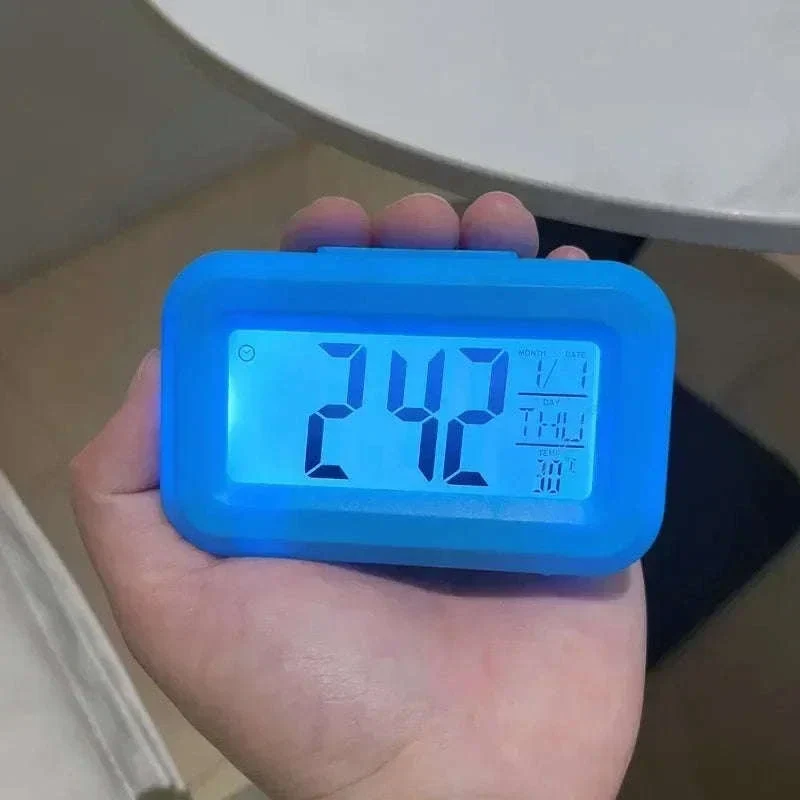 LED Digital Alarm Clock with Temperature, Calendar & Snooze - Image 19