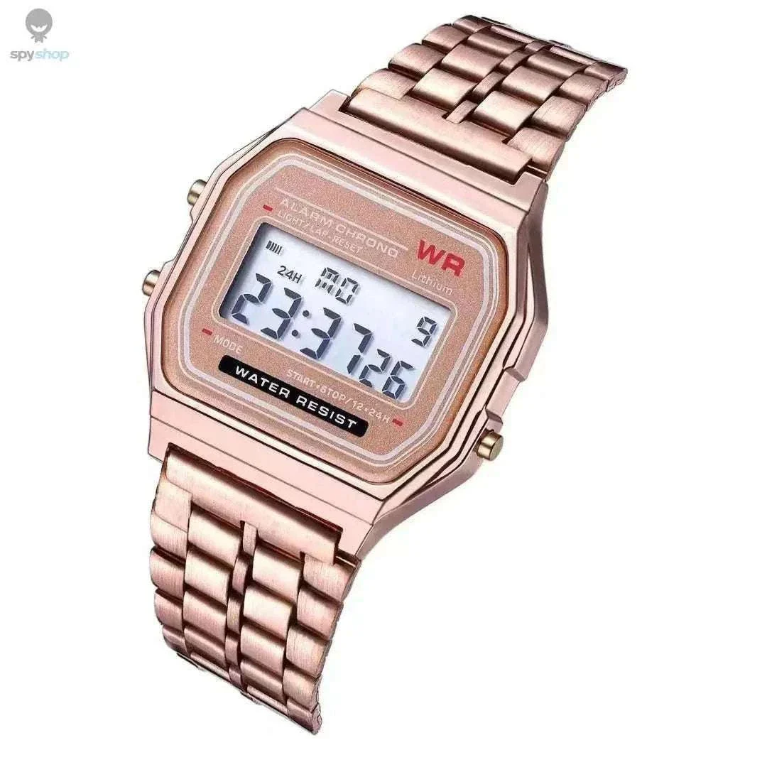 F91W Steel Band LED Digital Sports Watch for Everyday Wear - Image 10