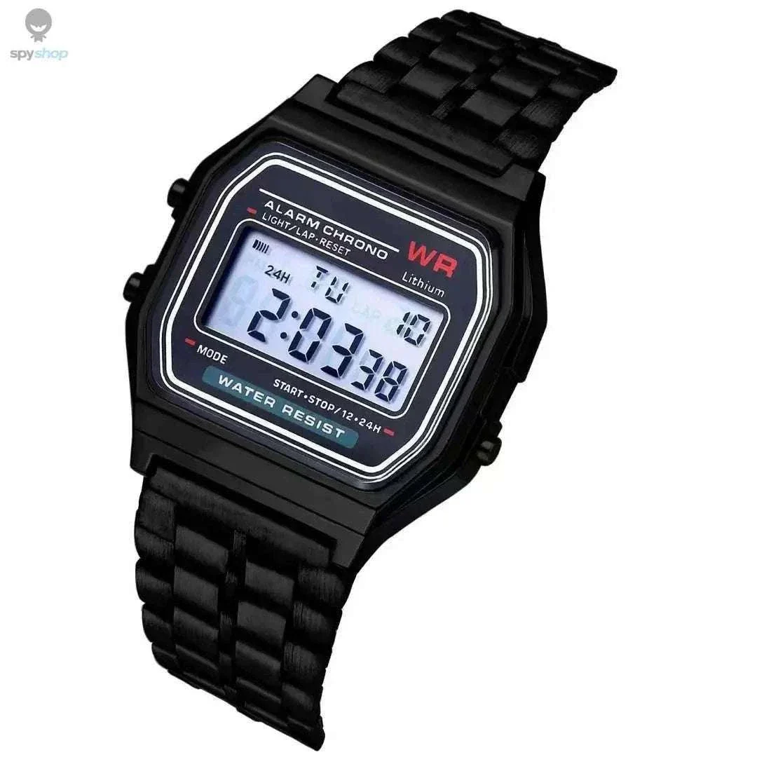 F91W Steel Band LED Digital Sports Watch for Everyday Wear - Image 12
