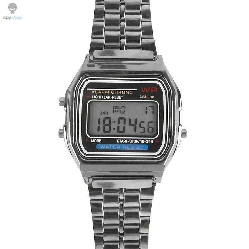 F91W Steel Band LED Digital Sports Watch for Everyday Wear - Image 14