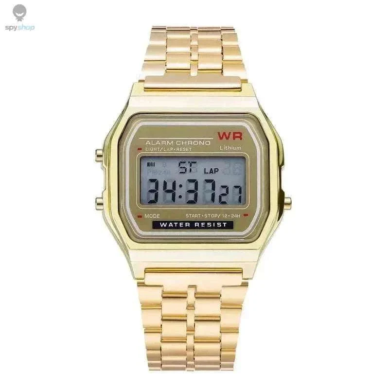 F91W Steel Band LED Digital Sports Watch for Everyday Wear - Image 6