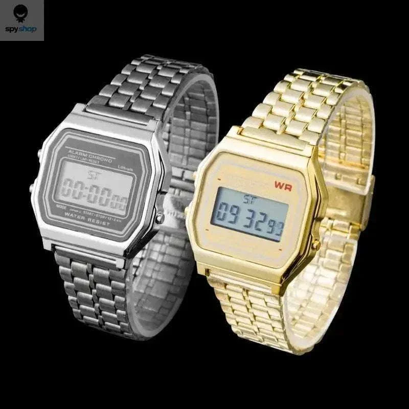 F91W Steel Band LED Digital Sports Watch for Everyday Wear - Image 7