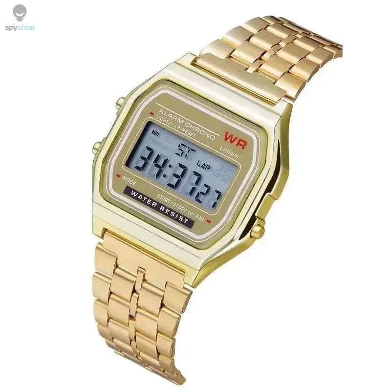 F91W Steel Band LED Digital Sports Watch for Everyday Wear - Image 9