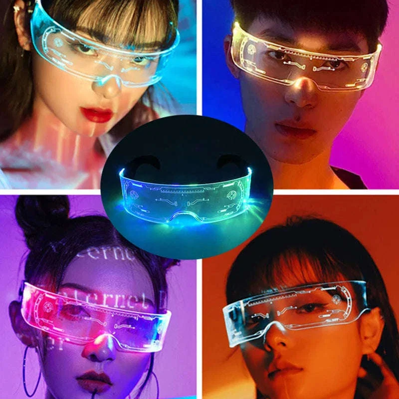 LED Cyberpunk Glasses for Futuristic Night Events - Image 6