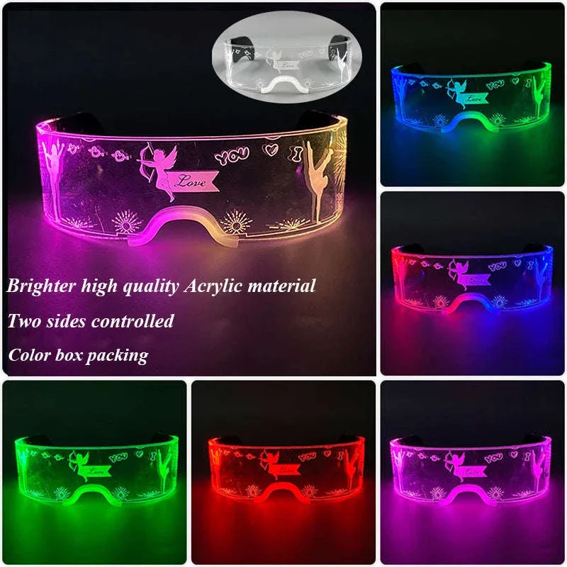 LED Cyberpunk Glasses for Futuristic Night Events - Image 7