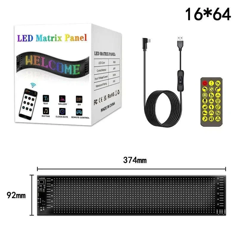 Programmable LED Matrix Pixel Panel Light for Custom Displays - Image 25