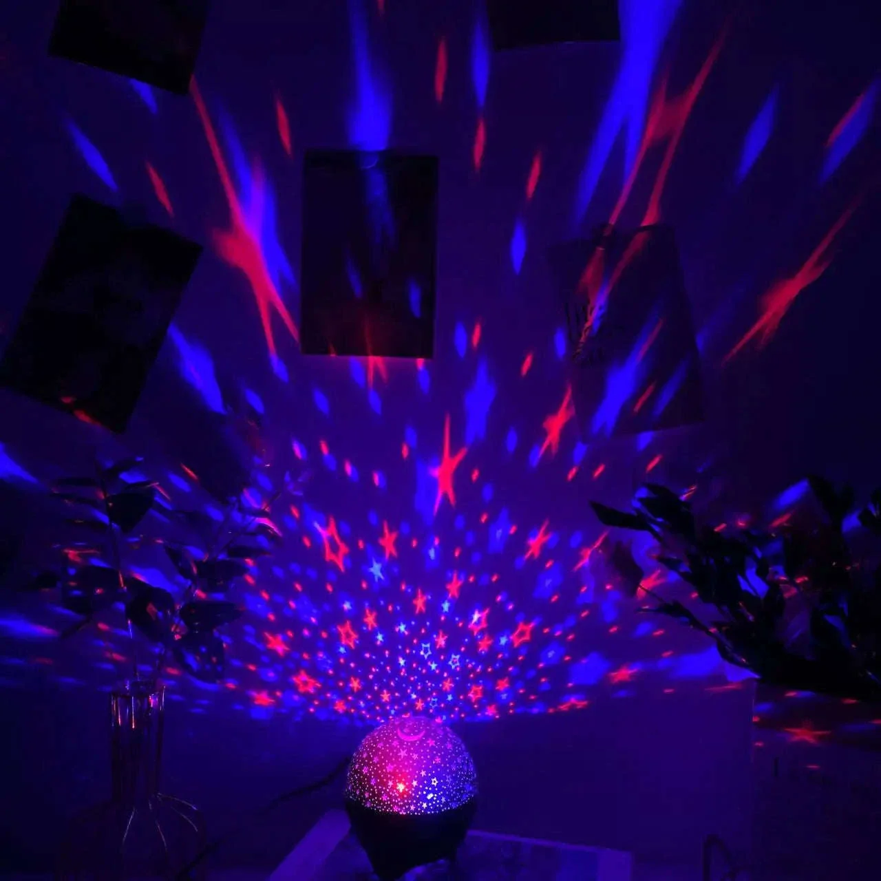 Starry Sky Galaxy Moon Projector Night Light USB RGB - Image 8