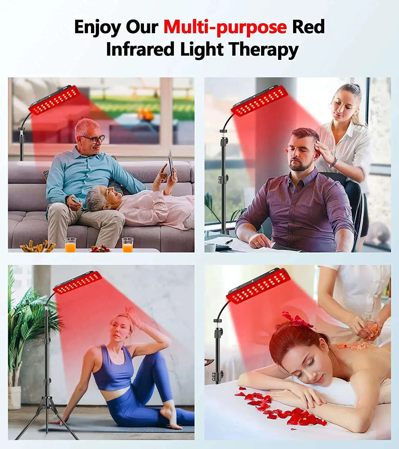 LED Red Light Therapy Lamp for Skin Care and Sore Relief - Image 13