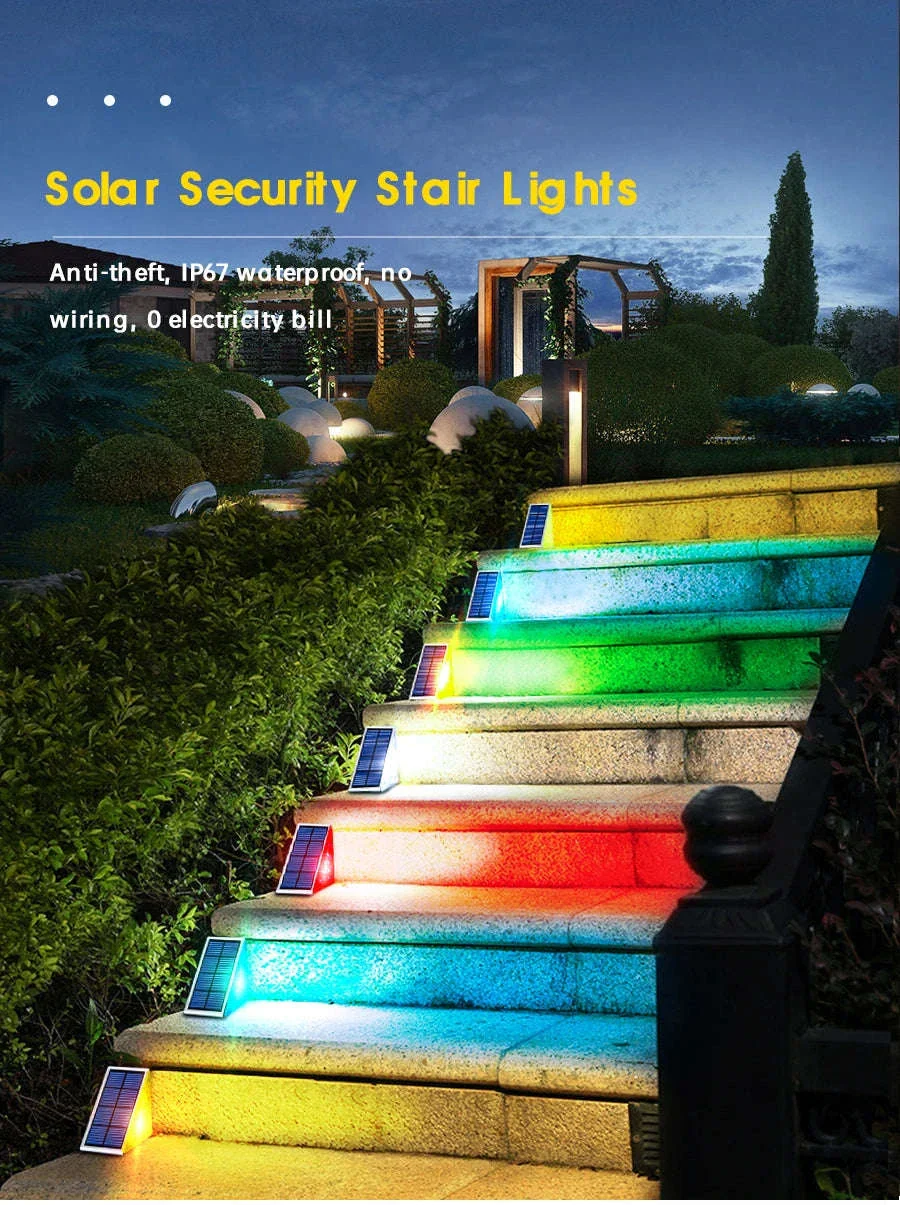Outdoor Solar Step Lamp for Safer Paths and Stairs - Image 9