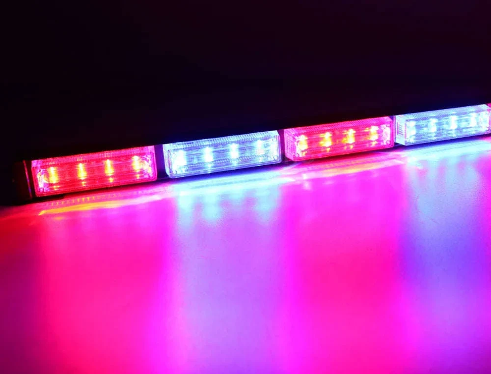 16 LED Strobe Light Bar for Vehicle Emergency Warning - Image 10