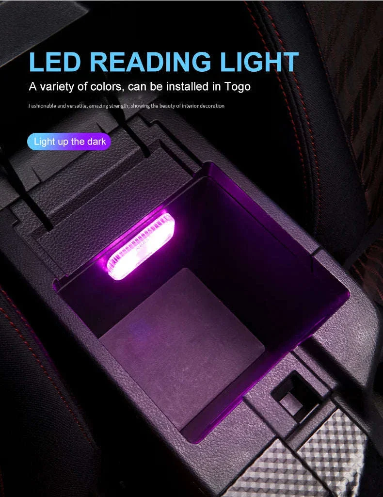 Mini Wireless LED Car Light for Quick Interior Visibility - Image 12