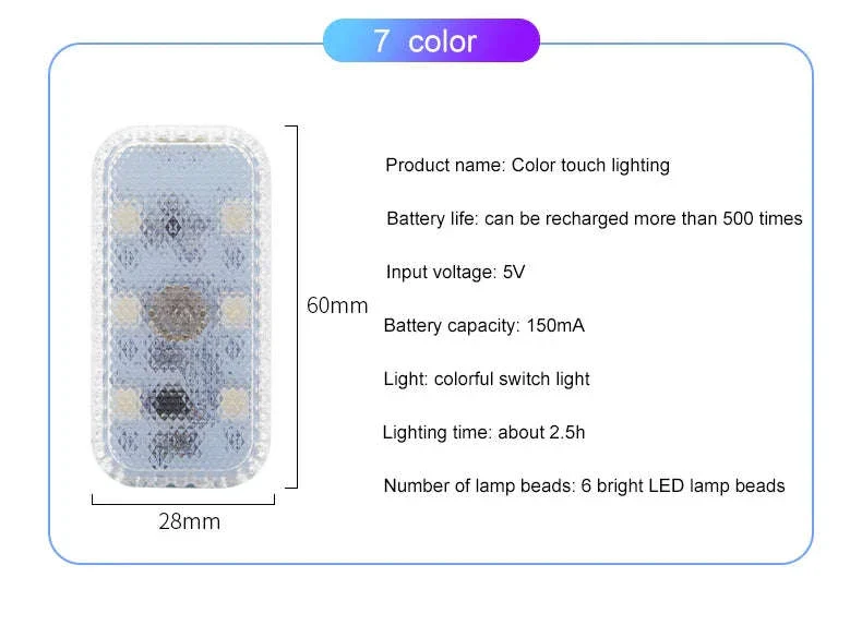 Mini Wireless LED Car Light for Quick Interior Visibility - Image 25