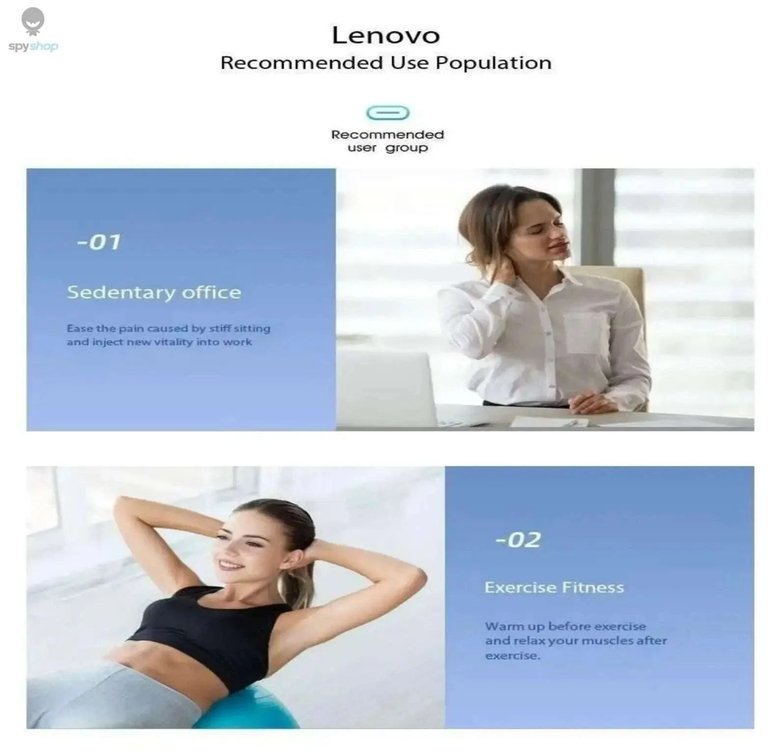 Lenovo Deep Muscle Fascia Gun for Sore Muscle Relief - Image 28