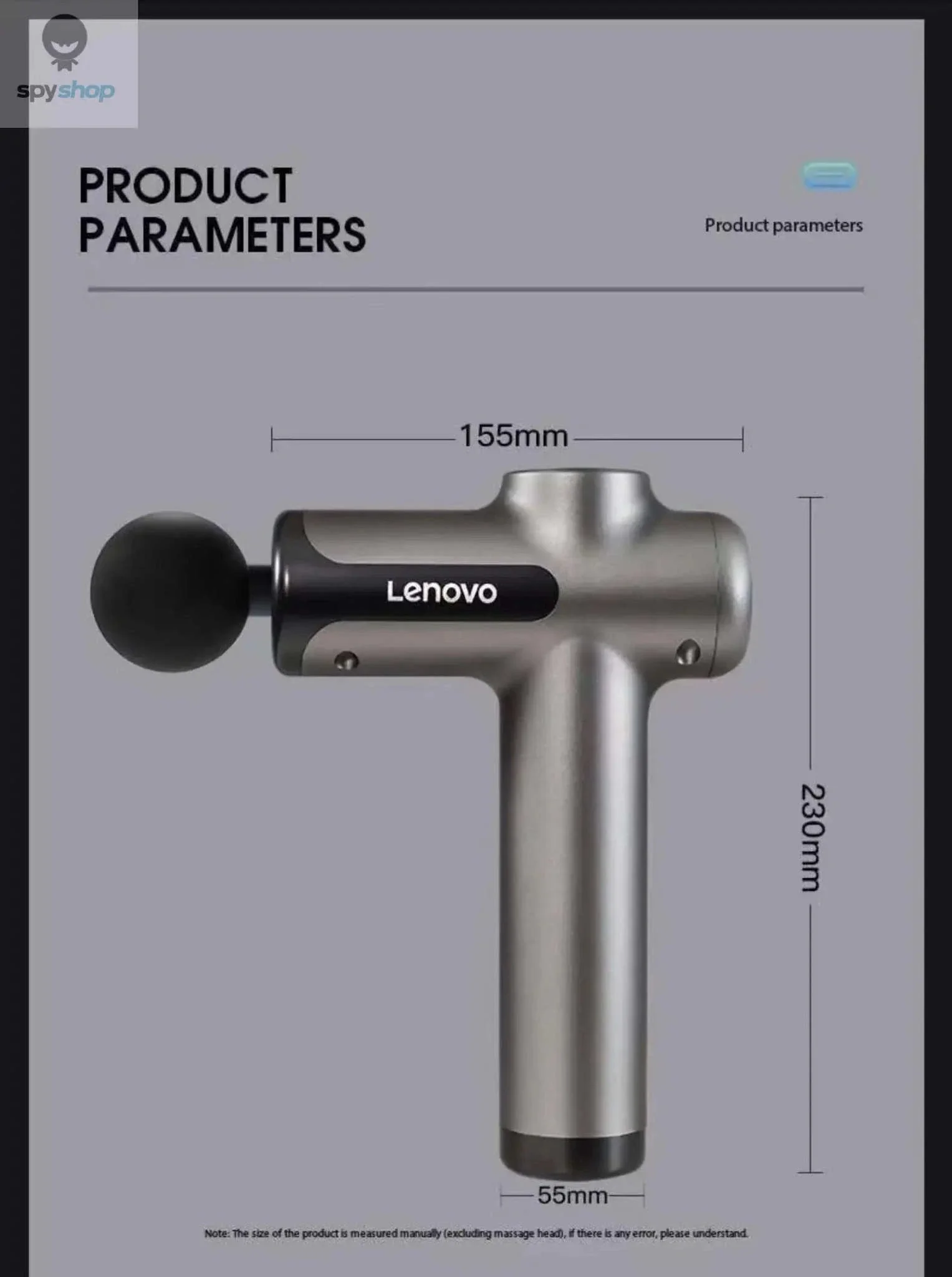 Lenovo Deep Muscle Fascia Gun for Sore Muscle Relief - Image 32