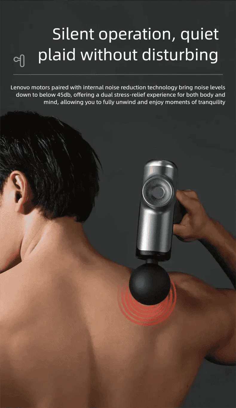 Lenovo N3 Deep Tissue Massage Device with LED Touch Control - Image 14