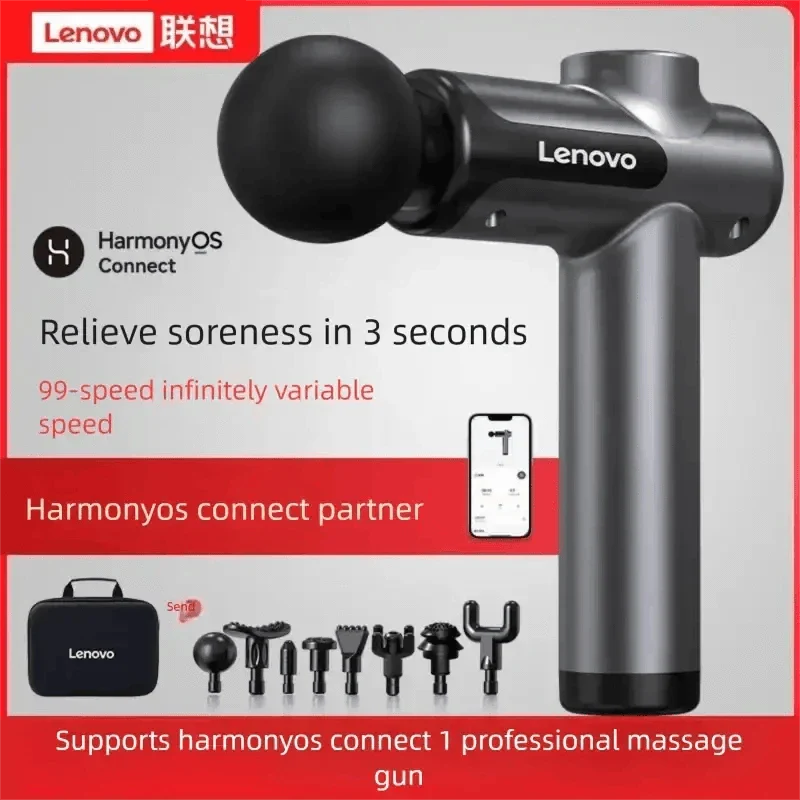 Lenovo N3 Deep Tissue Massage Device with LED Touch Control - Image 16