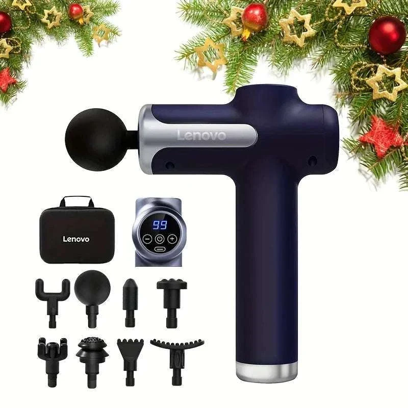 Lenovo N3 Deep Tissue Massage Device with LED Touch Control - Image 2