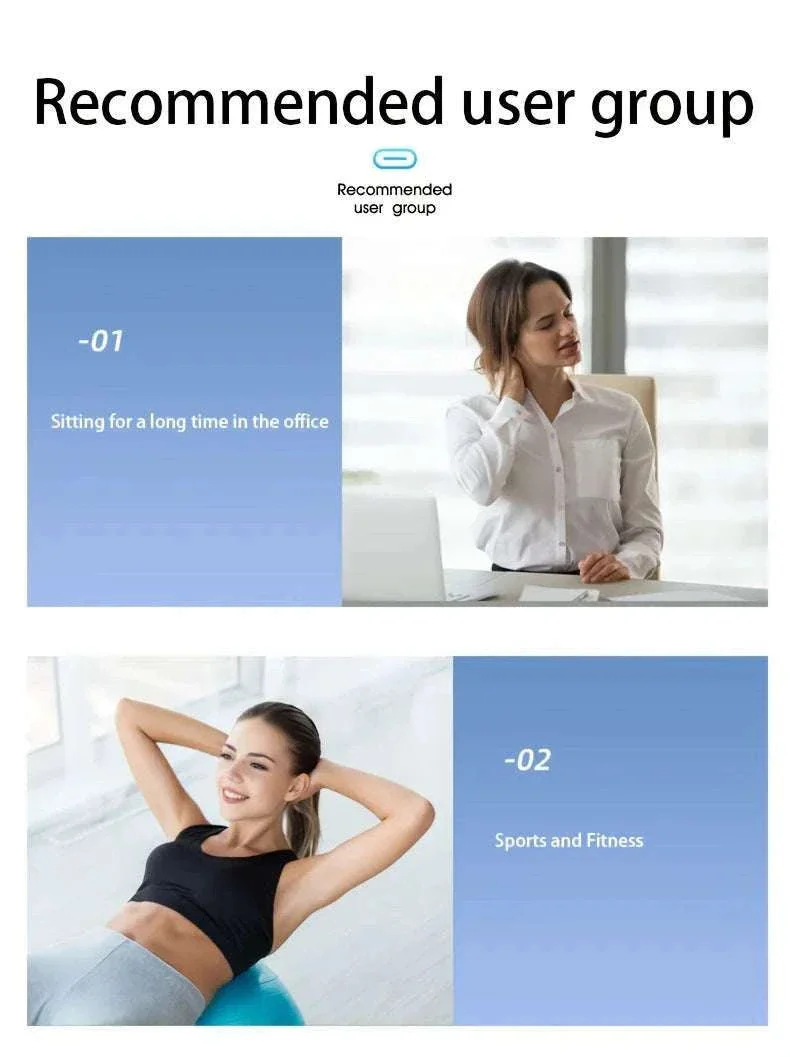 Lenovo N3 Deep Tissue Massage Device with LED Touch Control - Image 9