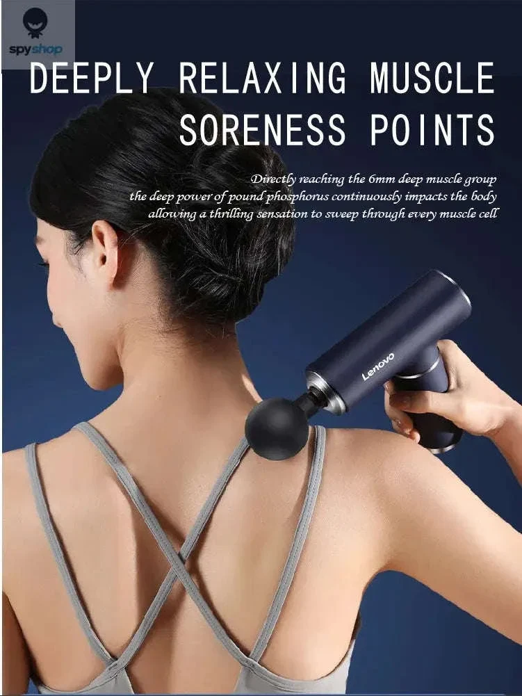 Lenovo Fascia Gun Professional Muscle Massager for Deep Relief - Image 5