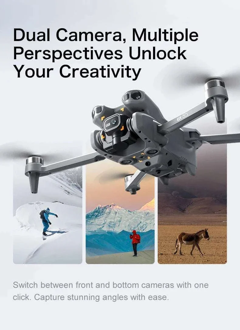 Lenovo GT50 8K Drone with 360° Obstacle Avoidance & 3KM Range - Image 14