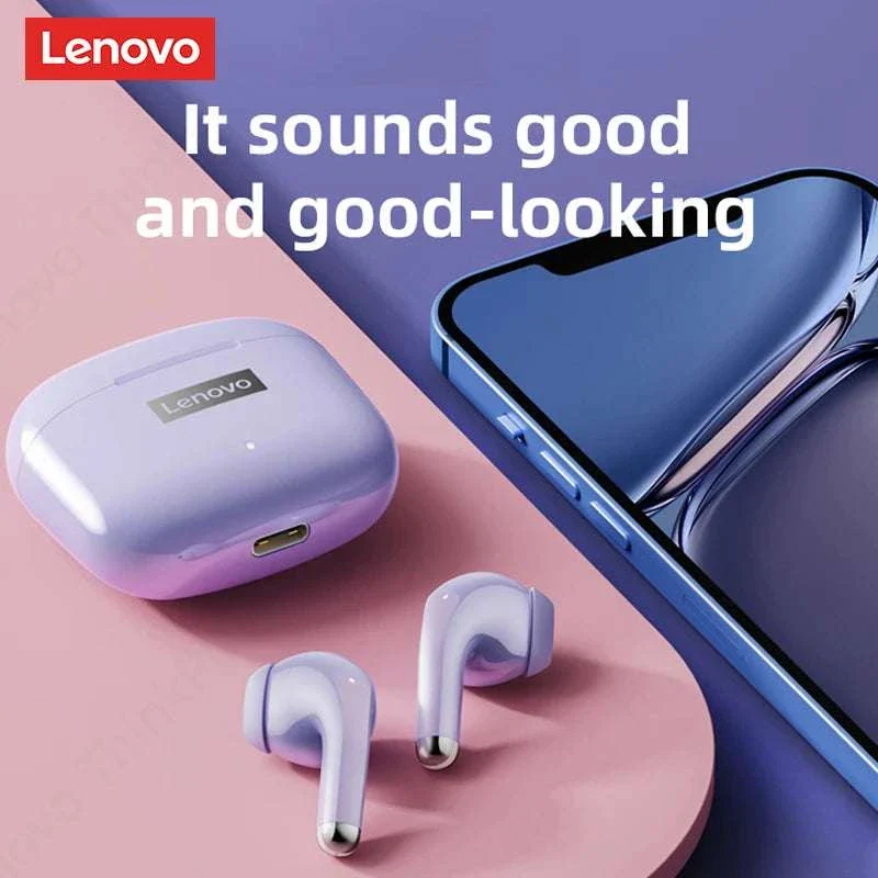 Lenovo LP40 Pro Wireless Earbuds Bluetooth 5.3 Low Latency - Image 4