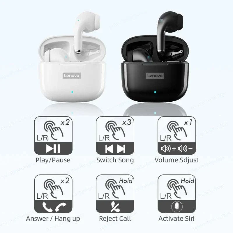 Lenovo LP40 Pro Wireless Earbuds Bluetooth 5.3 Low Latency - Image 6