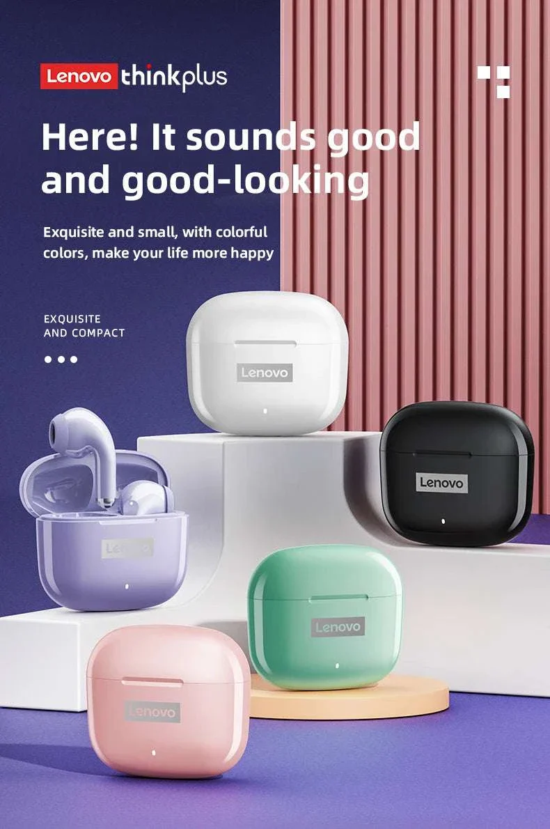 Lenovo LP40 Pro Wireless Earbuds Bluetooth 5.3 Low Latency - Image 9