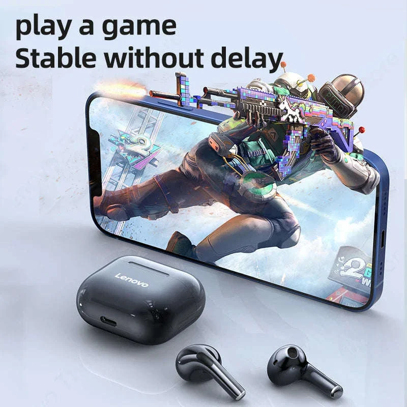 Lenovo LP40 Wireless Bluetooth Earphones with Low Latency - Image 4