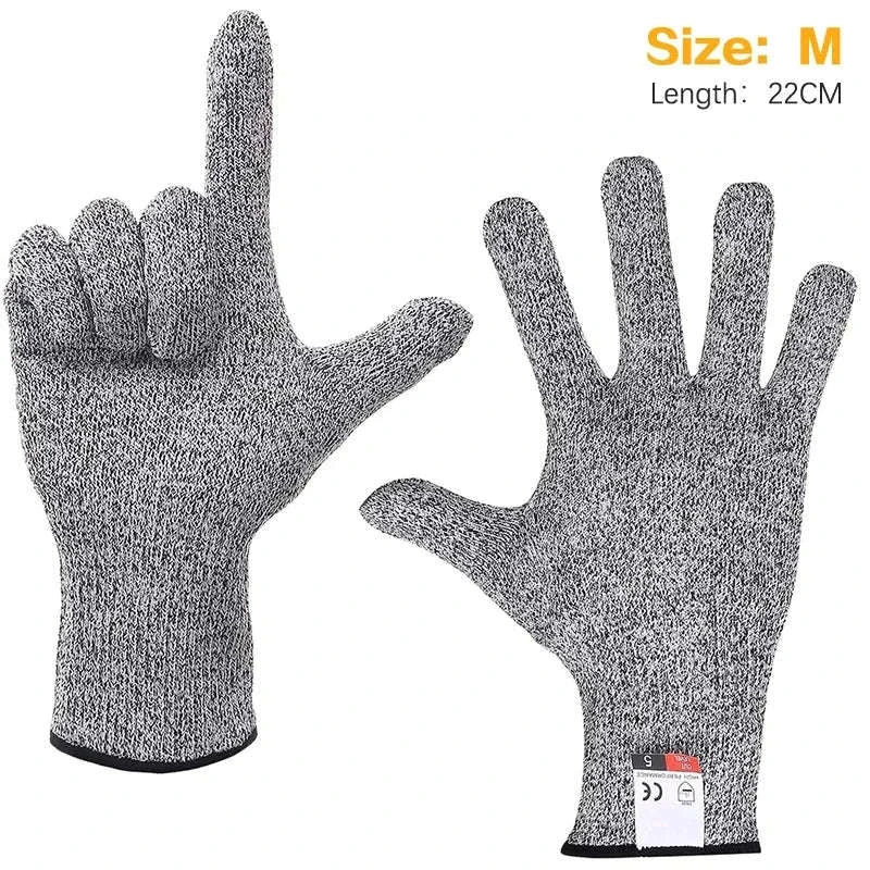 Level 5 HPPE Anti-Cut Gloves for Kitchen, Garden & Work - Image 16