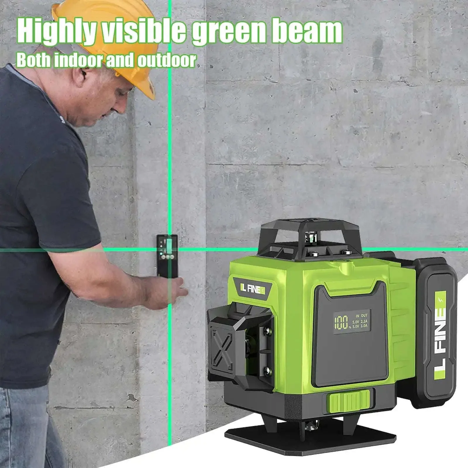 4D Laser Level 16-Line 360° Self-Leveling Tool - Image 3