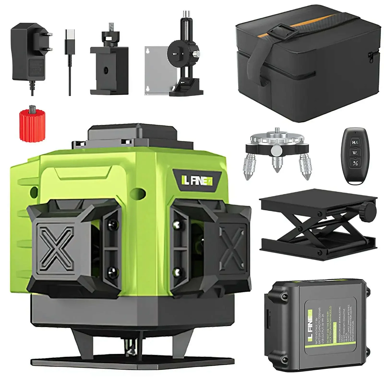4D Laser Level 16-Line 360° Self-Leveling Tool - Image 7
