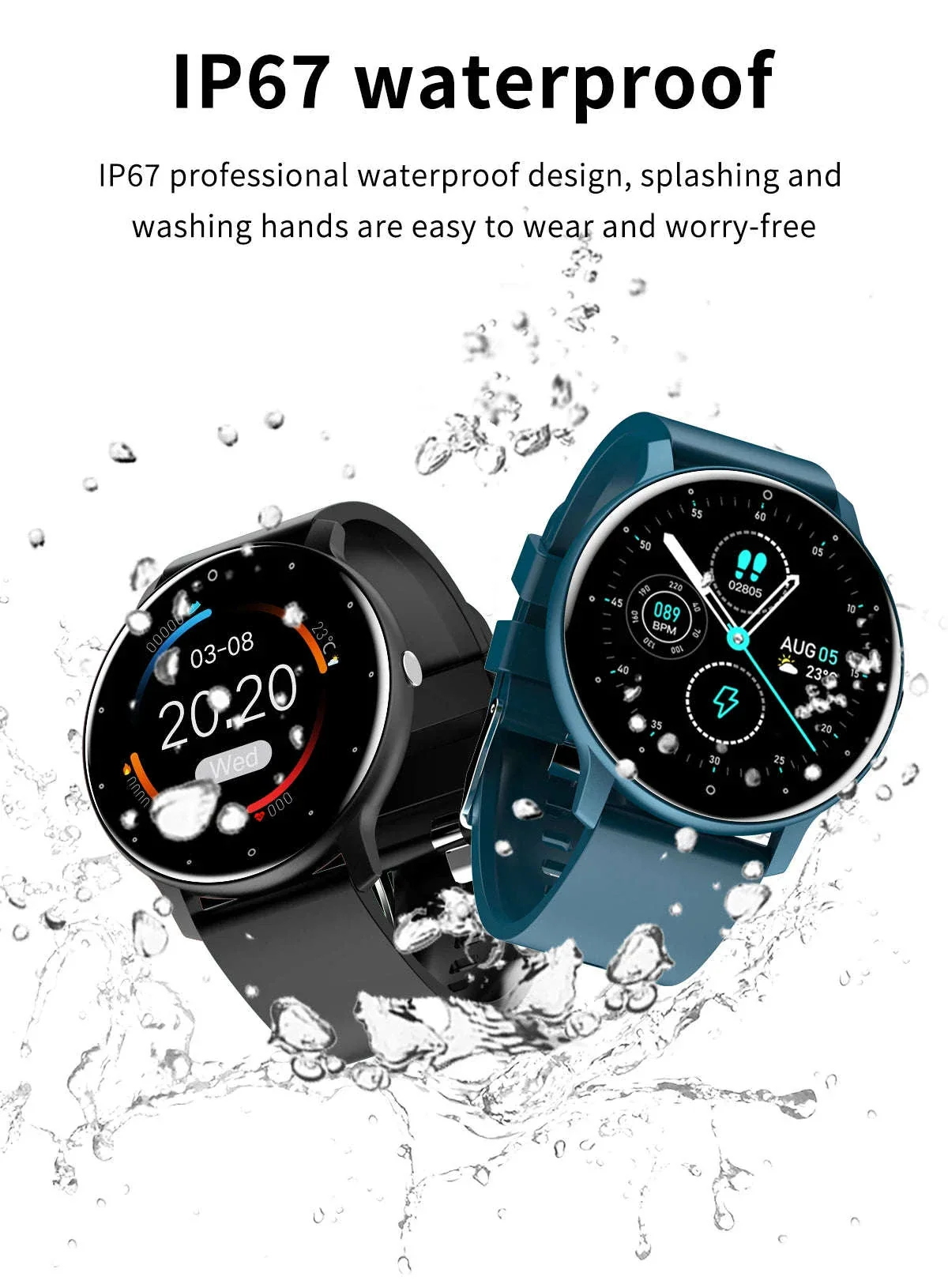 Smart Fitness Watch with Fitness Tracking and Notifications - Image 12