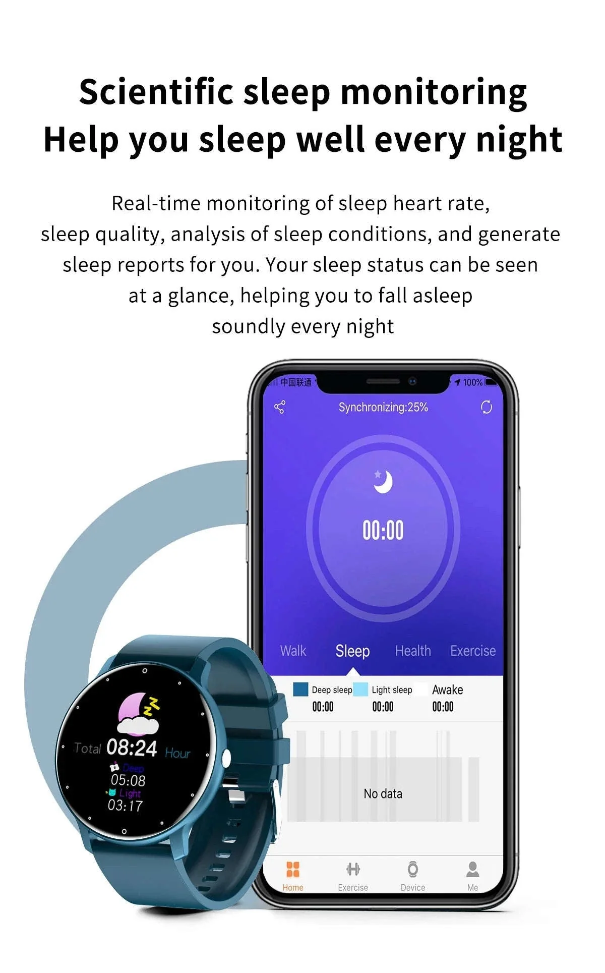 Smart Fitness Watch with Fitness Tracking and Notifications - Image 21