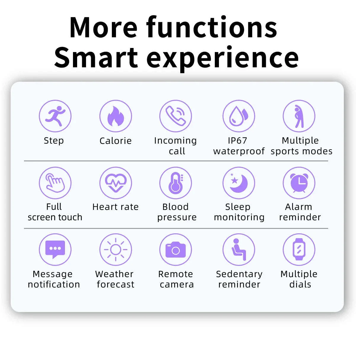 Smart Fitness Watch with Fitness Tracking and Notifications - Image 22
