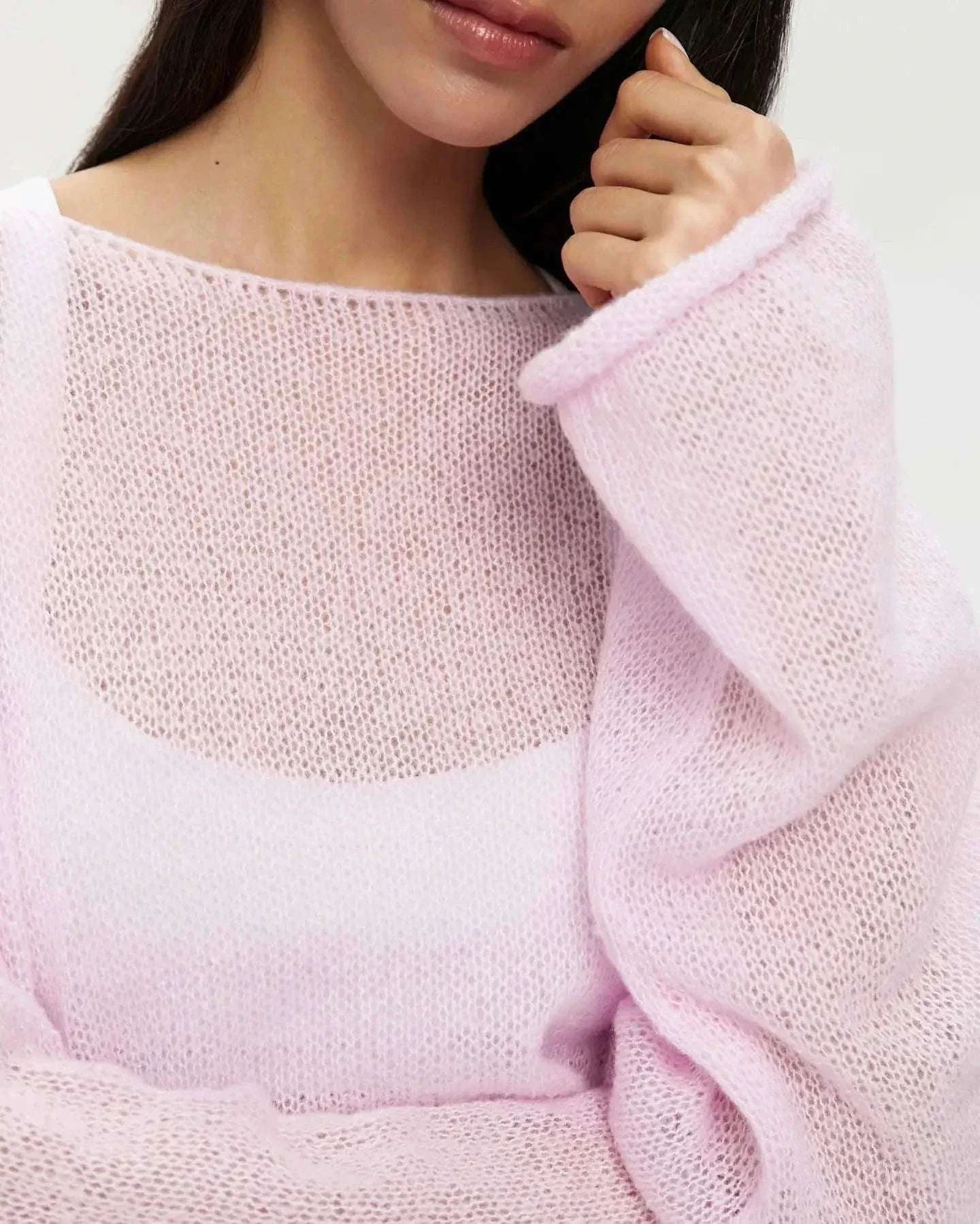 Lightweight Loose Fit Turtleneck Sweater for Women Soft Casual Pullover - Image 16