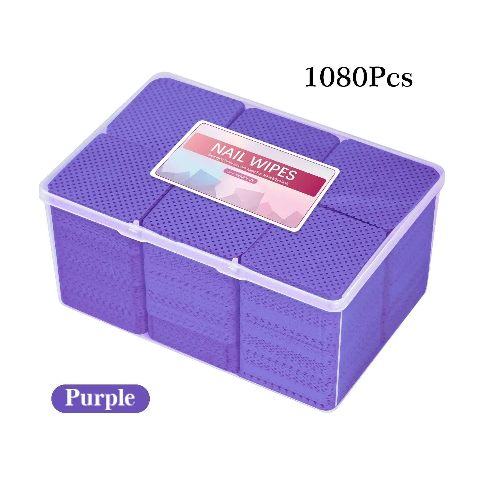 Lint-Free Nail Wipes for Clean Manicure Prep and Gel Removal - Image 10