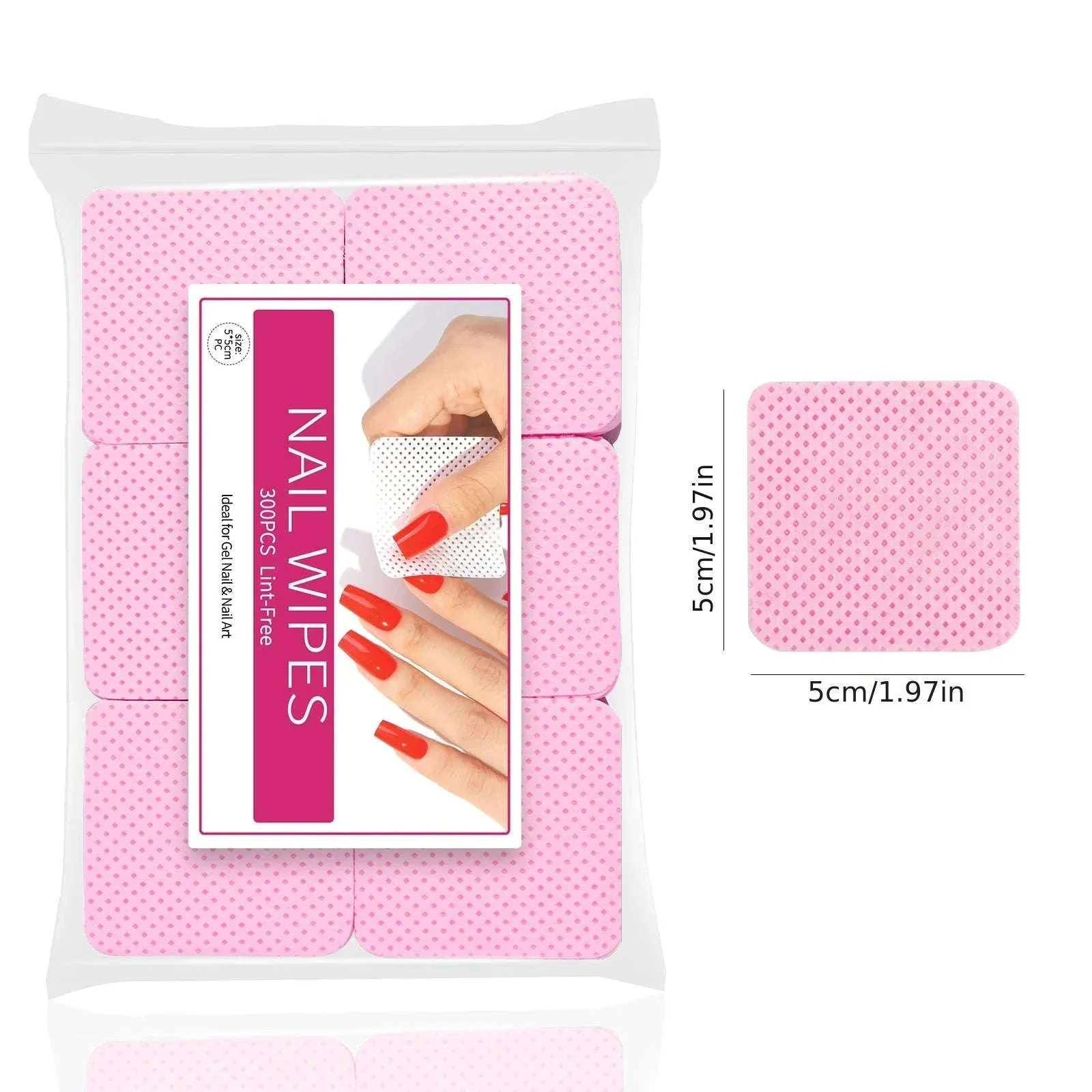 Lint-Free Nail Wipes for Clean Manicure Prep and Gel Removal - Image 12