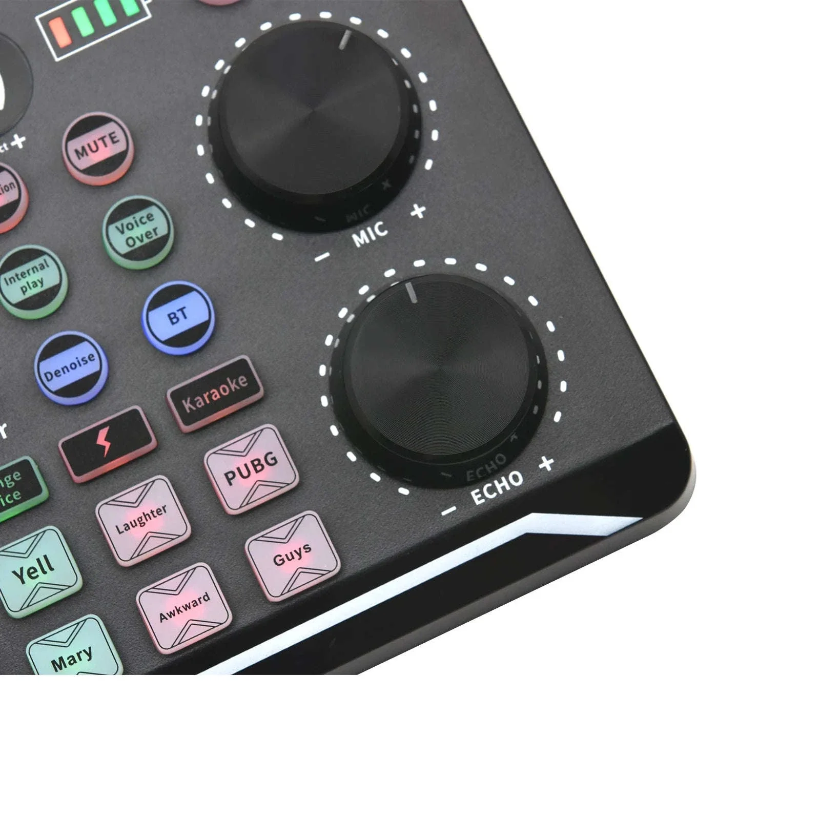 F998 Live Sound Card and DJ Audio Mixer for Streaming - Image 12