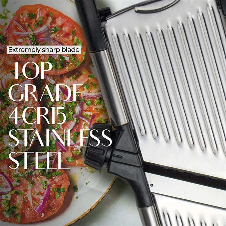 Adjustable Mandoline Slicer Stainless Steel Vegetable Cutter - Image 16