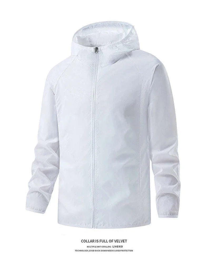 Waterproof Hiking Jacket with Packable Carry Pouch - Image 33