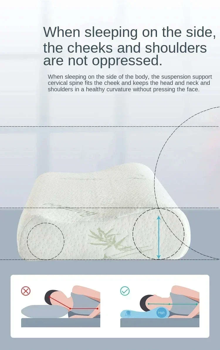 Memory Foam Maternity Pillow for Neck and Body Support - Image 11