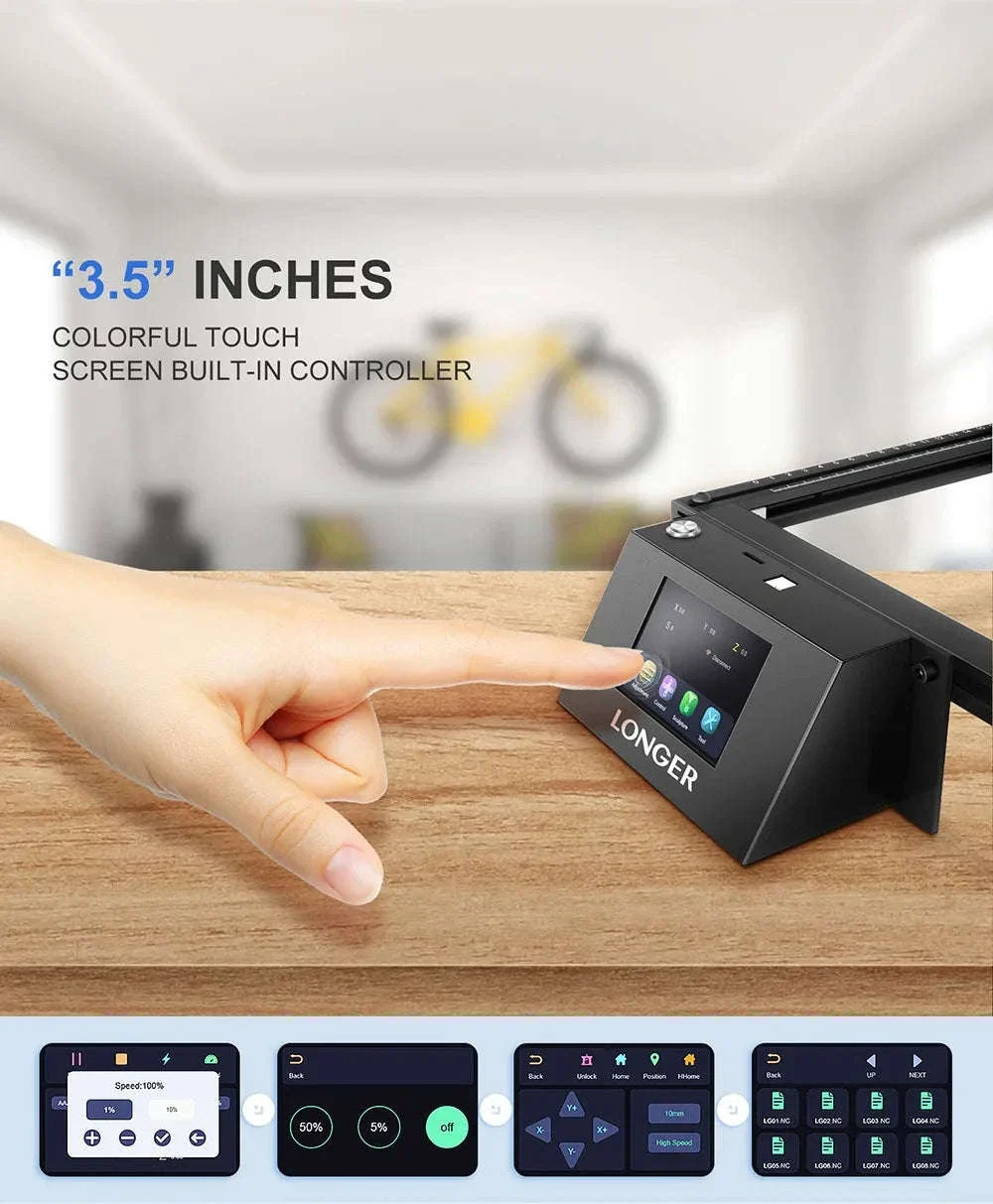LONGER RAY5 10W Laser Engraver, 0.06mm Precision Spot - Image 14
